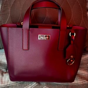 Kate Spade Small Nelle Putnam Drive Handbag in Plum